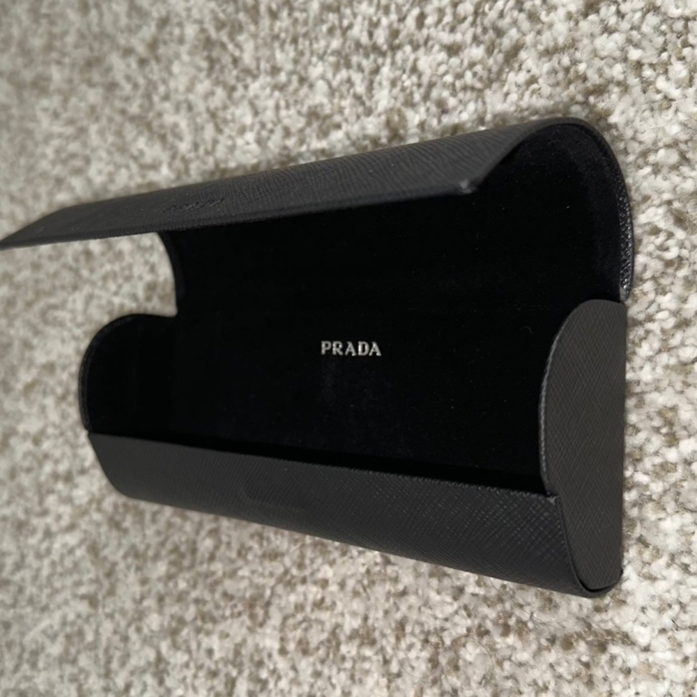 PRADA Sunglass/EyeglassOuter Case/Gift Box & Cleaning Cloth NIB - Picture 3 of 4